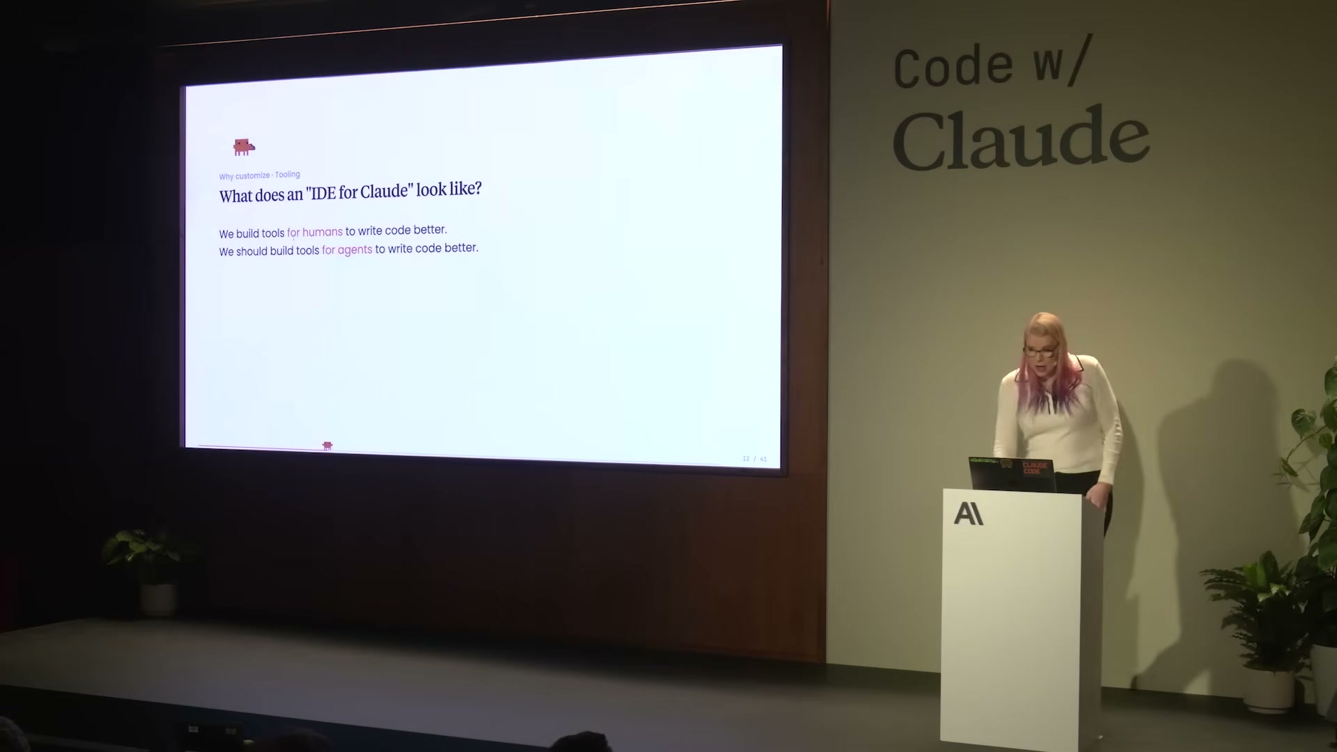 What does an IDE for Claude look like?