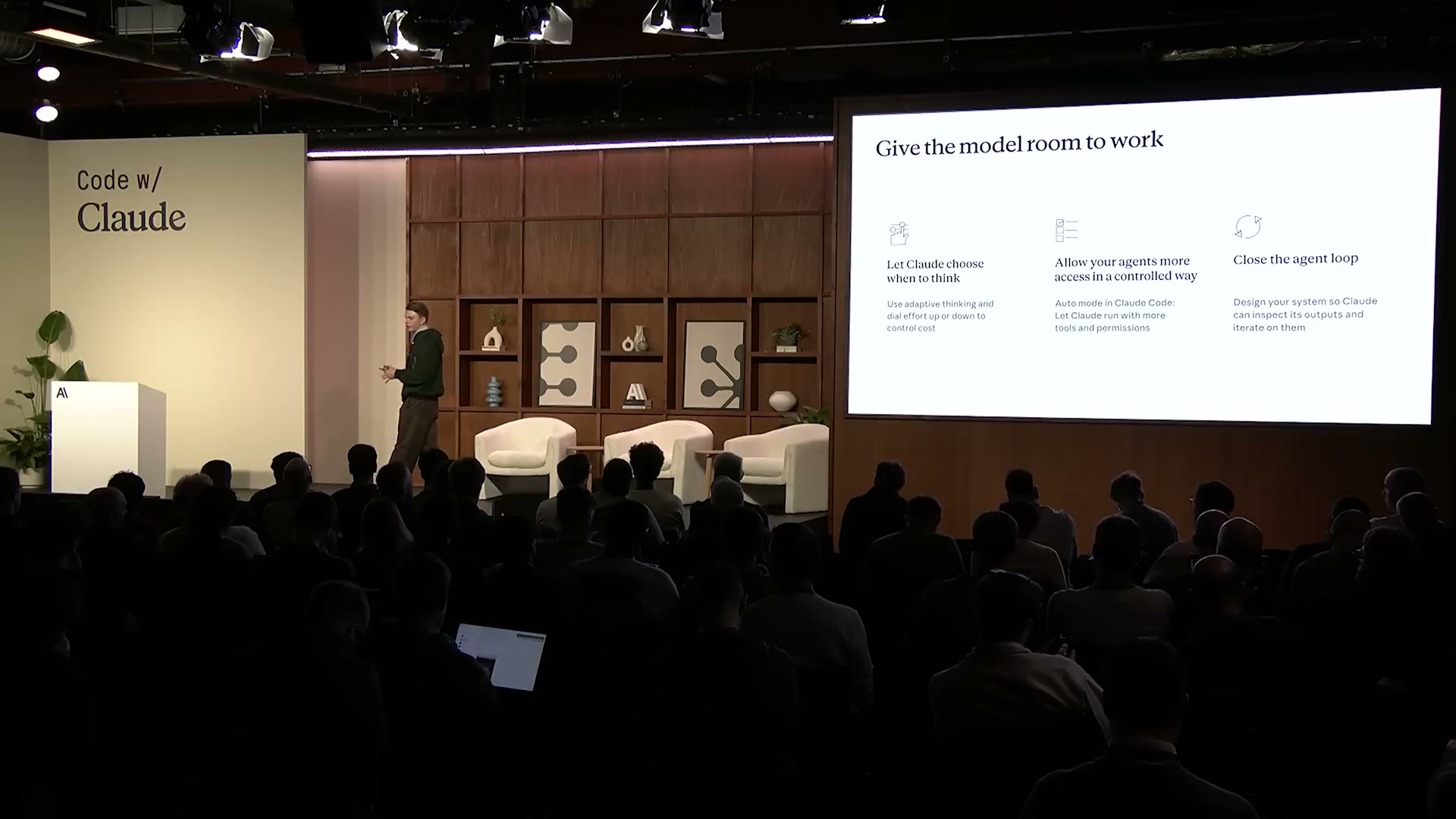 Give the model room to work — Let Claude choose when to think, Allow more access, Close the agent loop