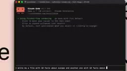 Claude Code v0.2.1 ターミナル - fileioサンドボックスとツールオートコンプリート