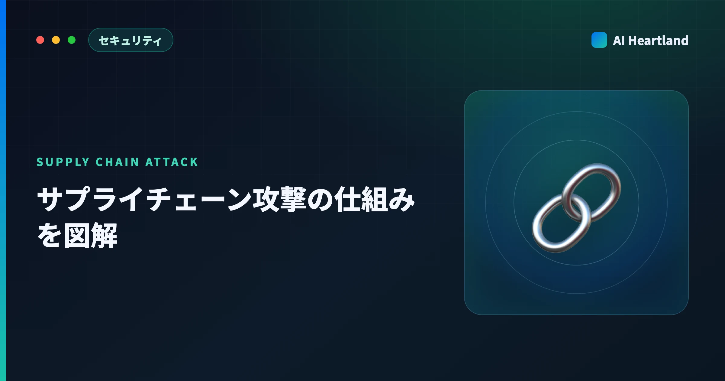 サプライチェーン攻撃の仕組みを図解｜なぜnpm installだけで乗っ取られるのか・攻撃6分類と防御の対応